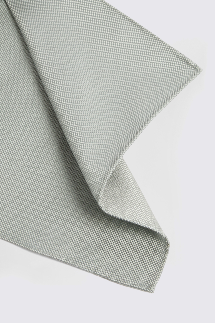 Sage Green Pocket Square