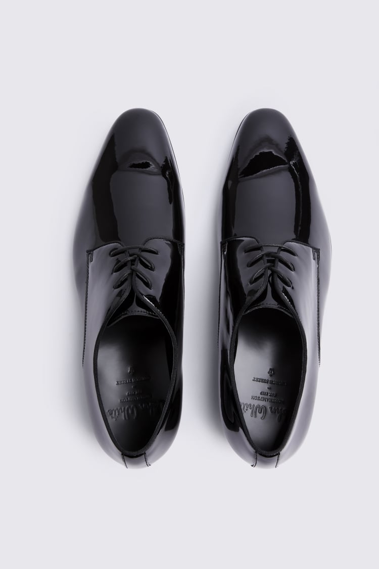 John White Ivy Black Patent Dress Shoes