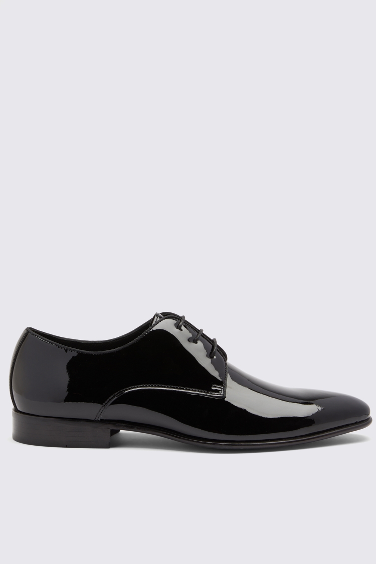 John White Ivy Black Patent Dress Shoes | Buy Online at Moss