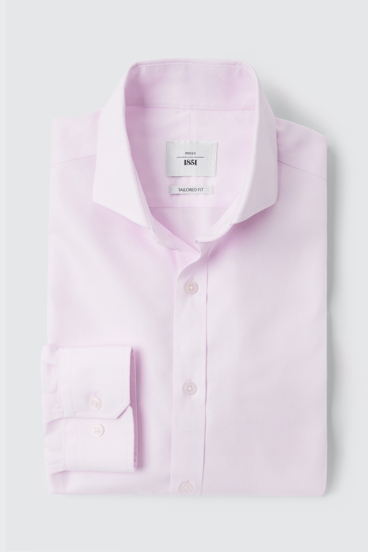 Tailored Fit Pink Non-Iron Shirt