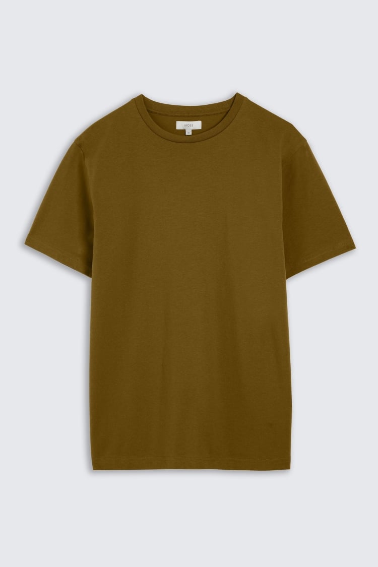 Olive Crew-Neck T-Shirt