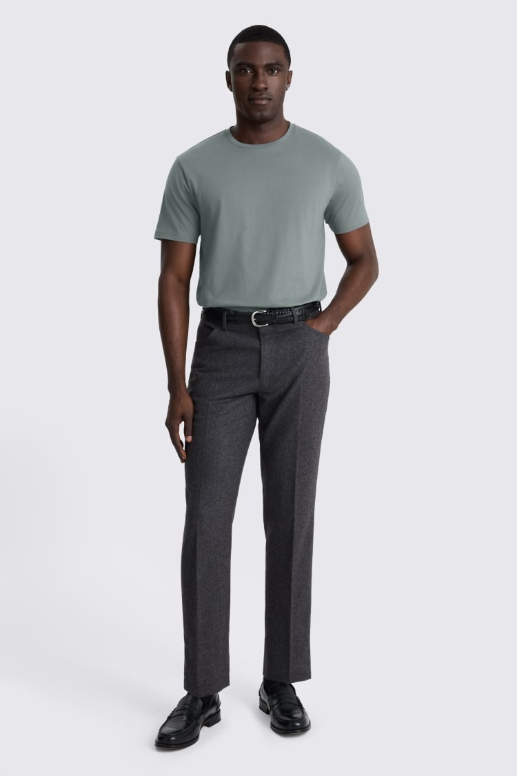 Teal Crew-Neck T-Shirt