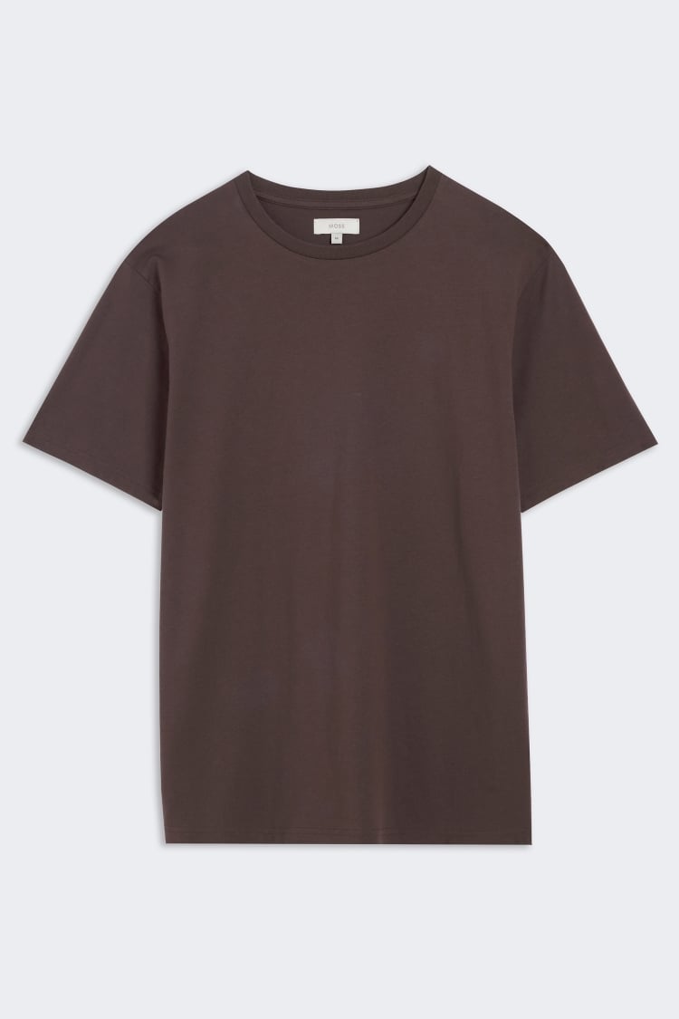 Dark Purple Crew-Neck T-Shirt