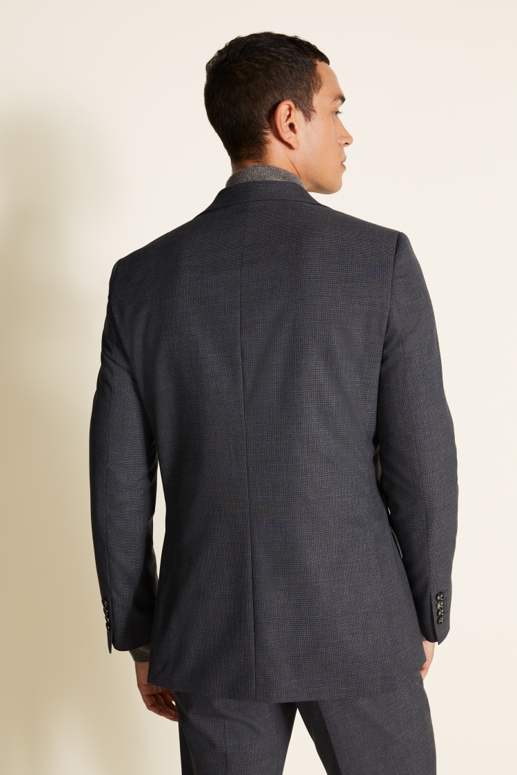 Tailored Fit Charcoal Puppytooth Jacket