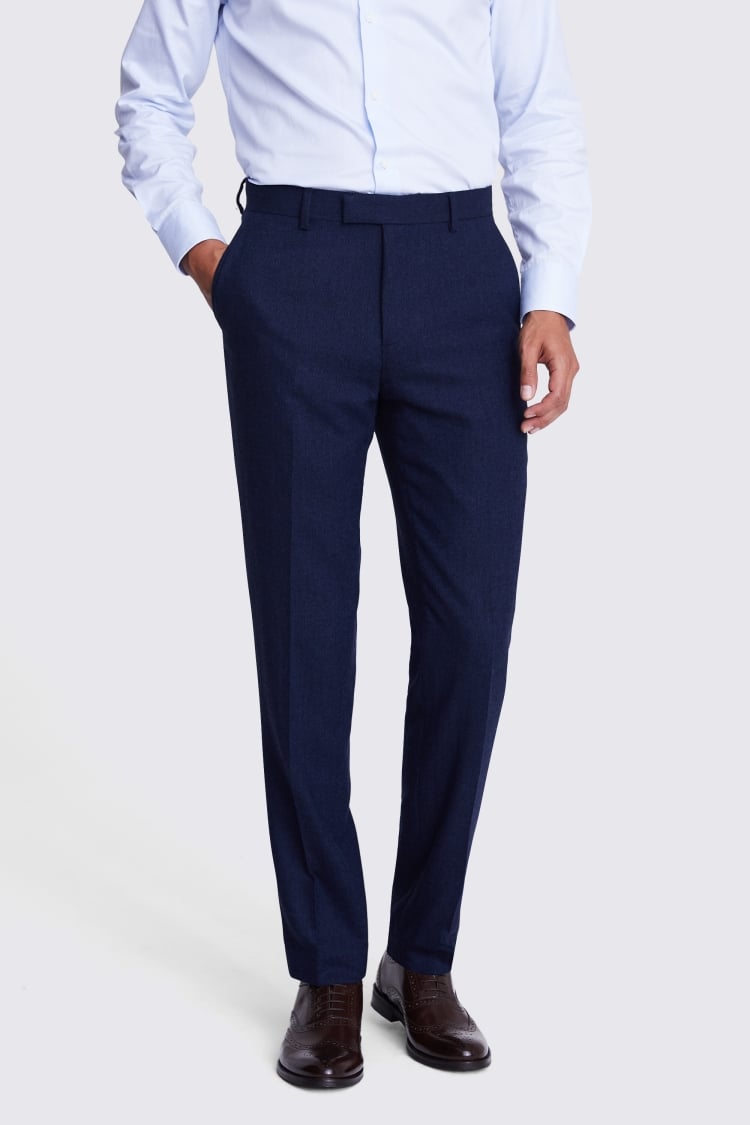 Jil Sander Blue straight-leg trousers - size UK 12 Wool ref.1085186 - Joli  Closet