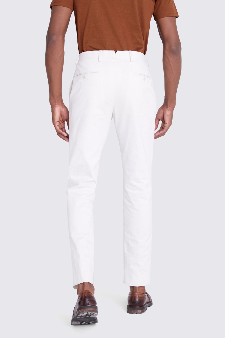 Slim Fit Stone Stretch Chinos | Buy Online at Moss
