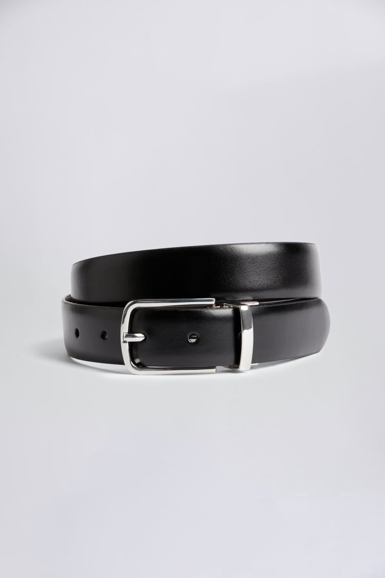 Men's Leather Belt [Black] (Formal) – RH LEATHER