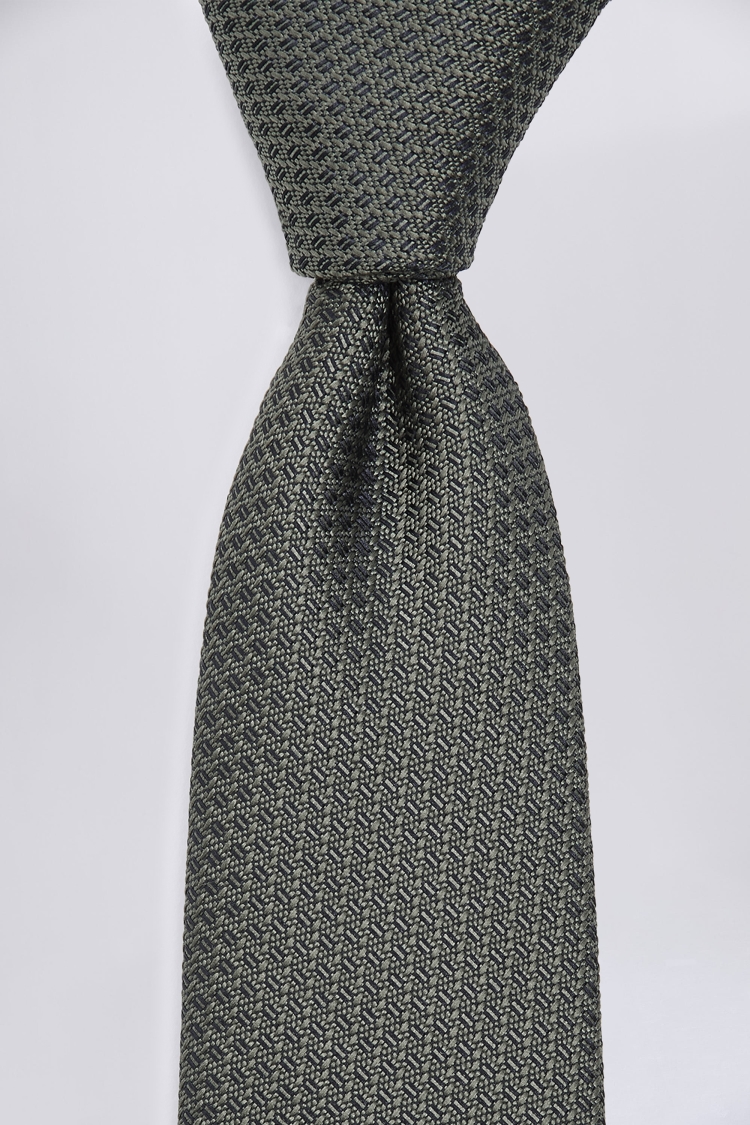 Thyme Green Textured Tie