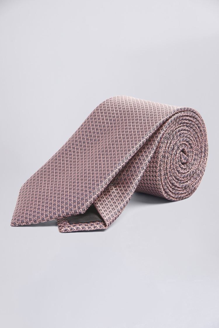 Rose Textured Tie