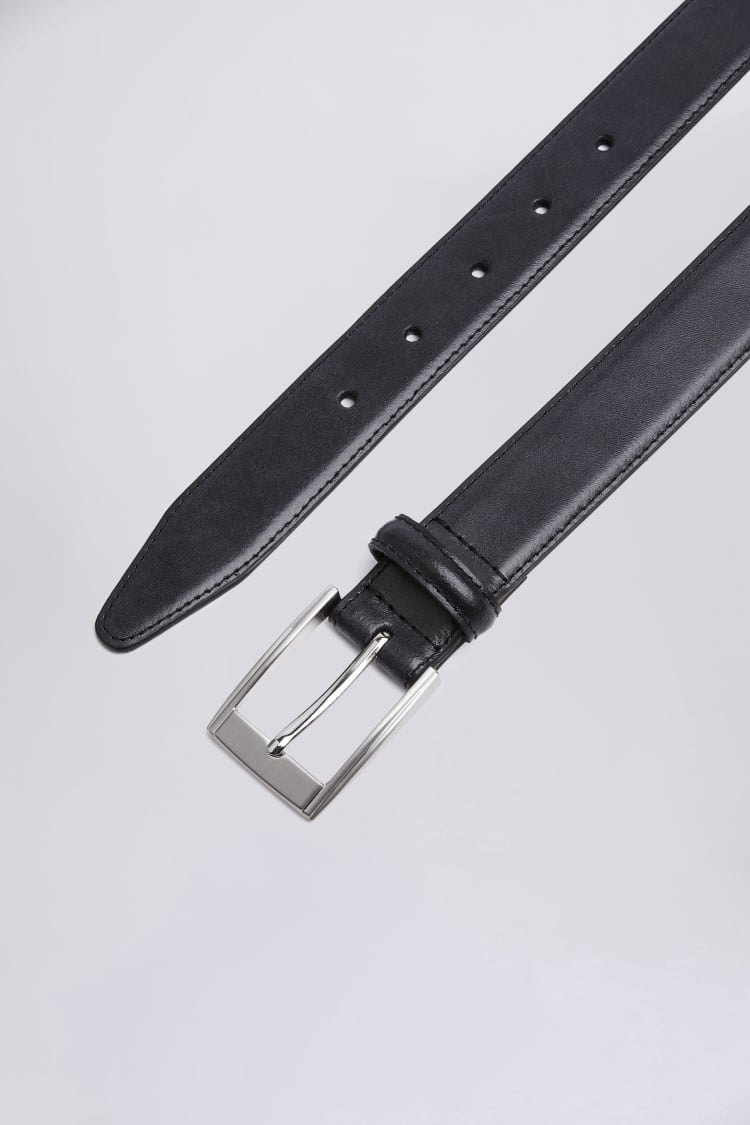 Black Leather Belt