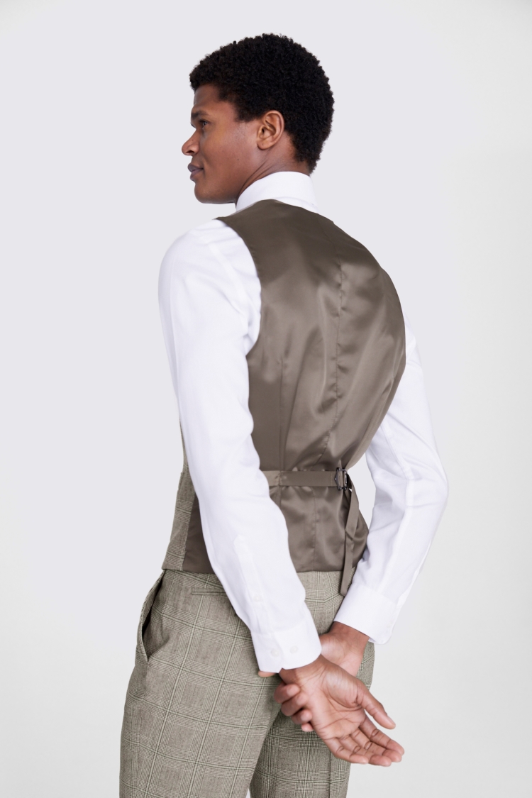 Tailored Fit Neutral Check Performance Vest