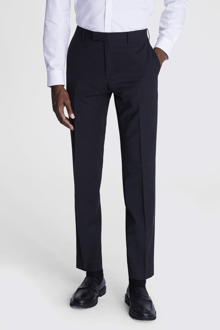 Tailored Fit Charcoal Performance Suit