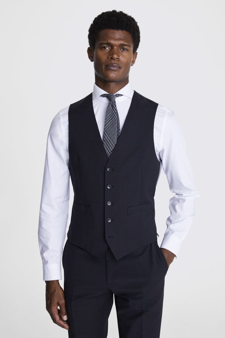 Tailored Fit Charcoal Performance Suit