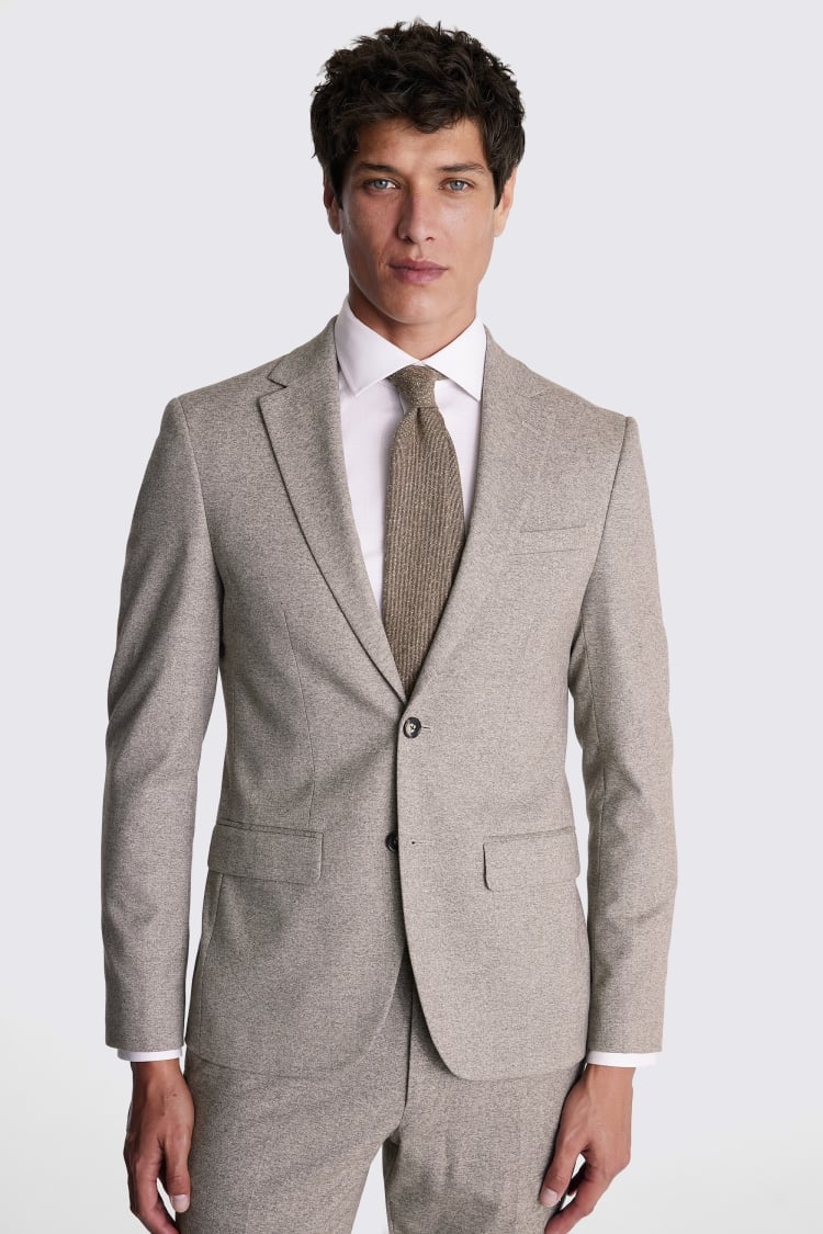 Slim Fit Neutral Jacket | Buy Online at Moss