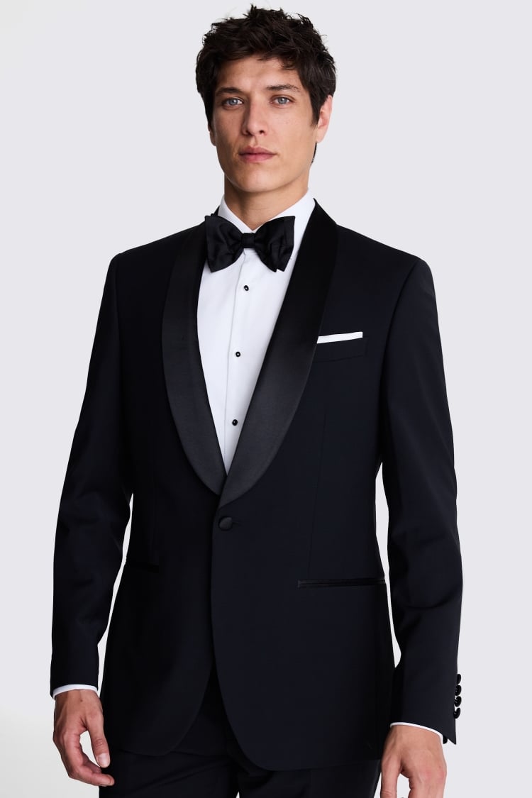 Big and Tall Black Suits - Big and Tall Tuxedo Dinner Jacket