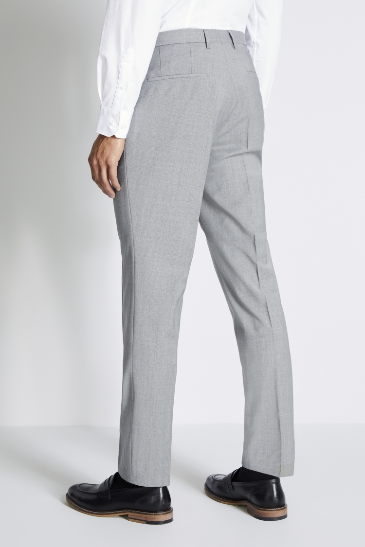 Slim Fit Light Grey Pant