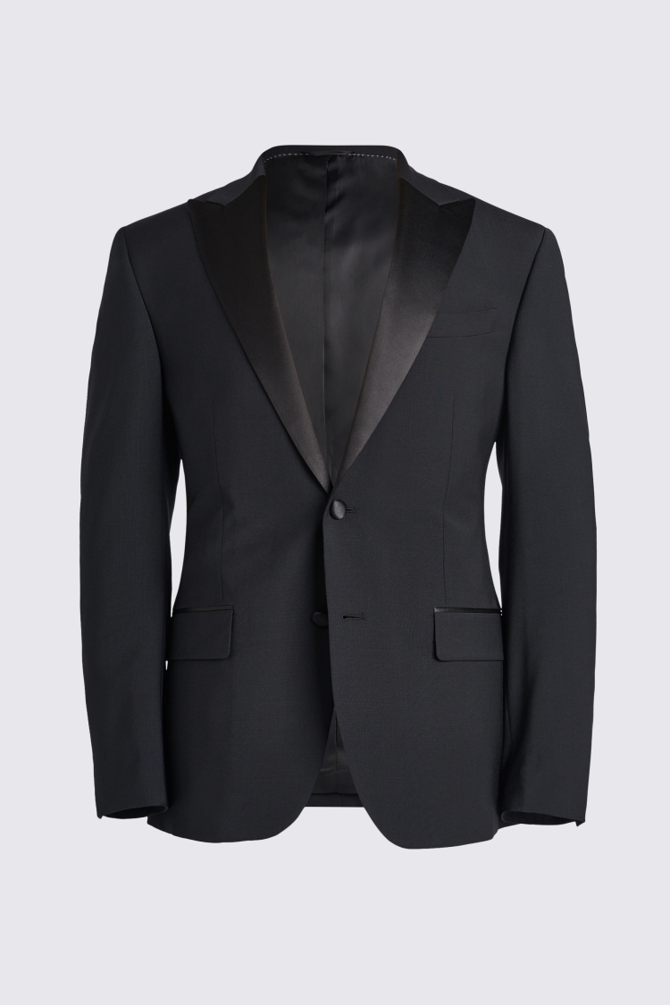 Tailored Fit Black Performance Tuxedo