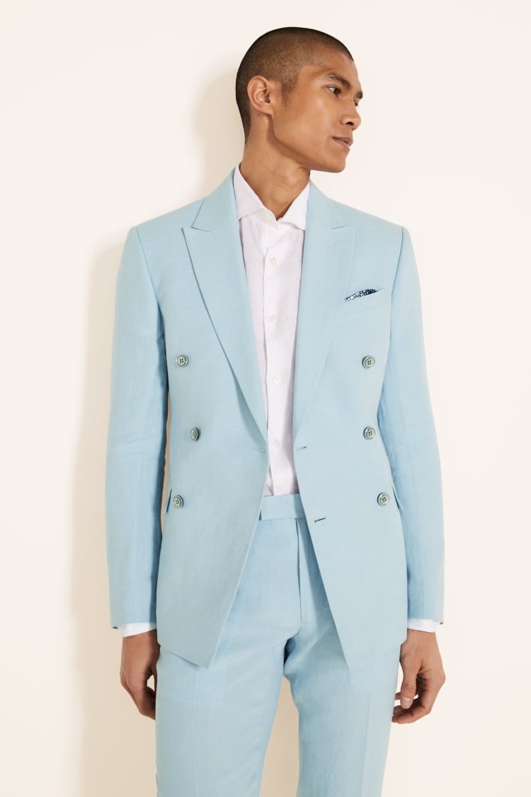 Moss bros clearance double breasted blazer