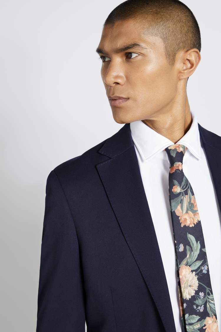 French Connection Slim Fit Navy Suit