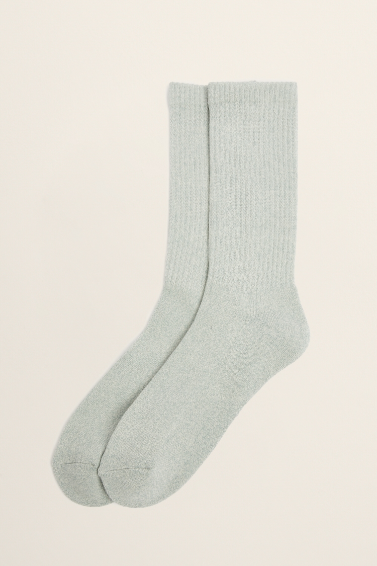 Green Twisted Socks | Buy Online at Moss
