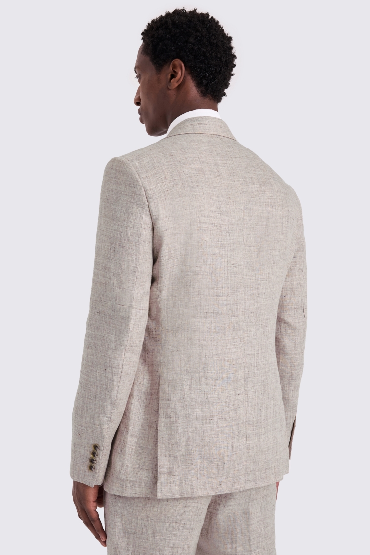 Custom Made  oatmeal linen suit