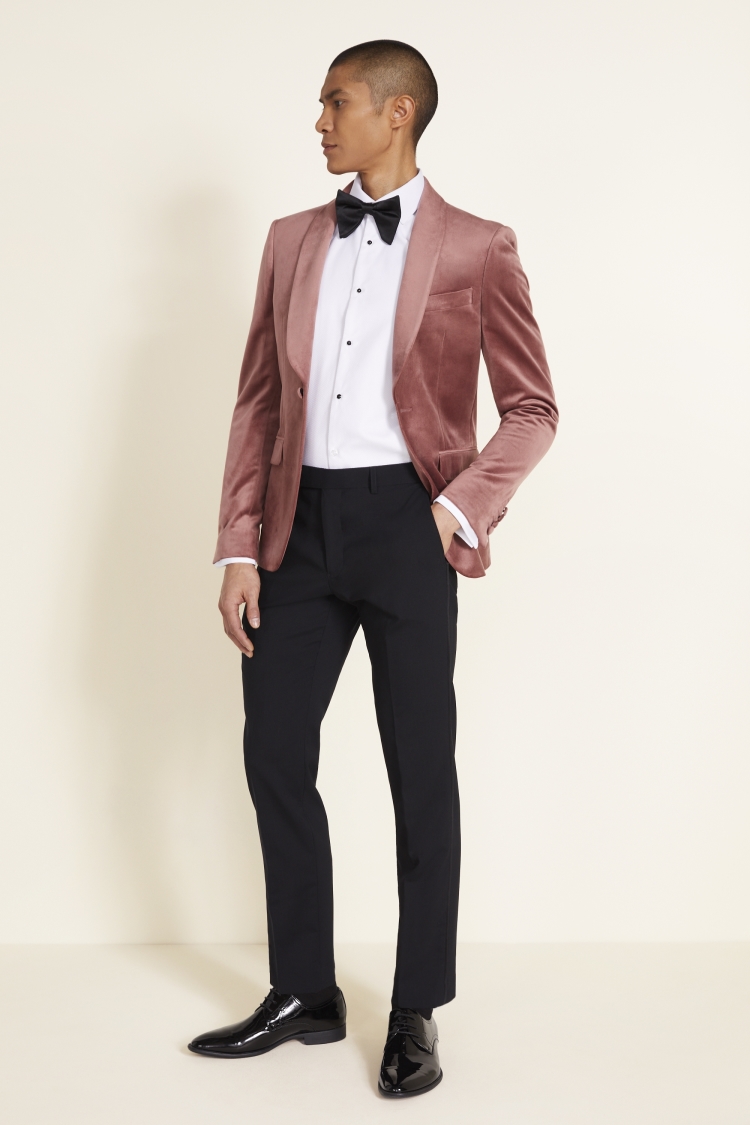 Moss bros velvet dinner jacket sale