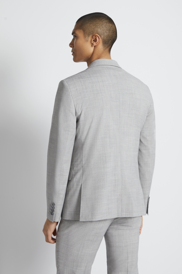 DKNY Slim Fit Light Grey Jacket