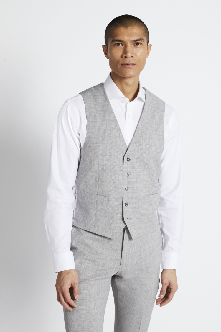 DKNY Slim Fit Light Grey Jacket