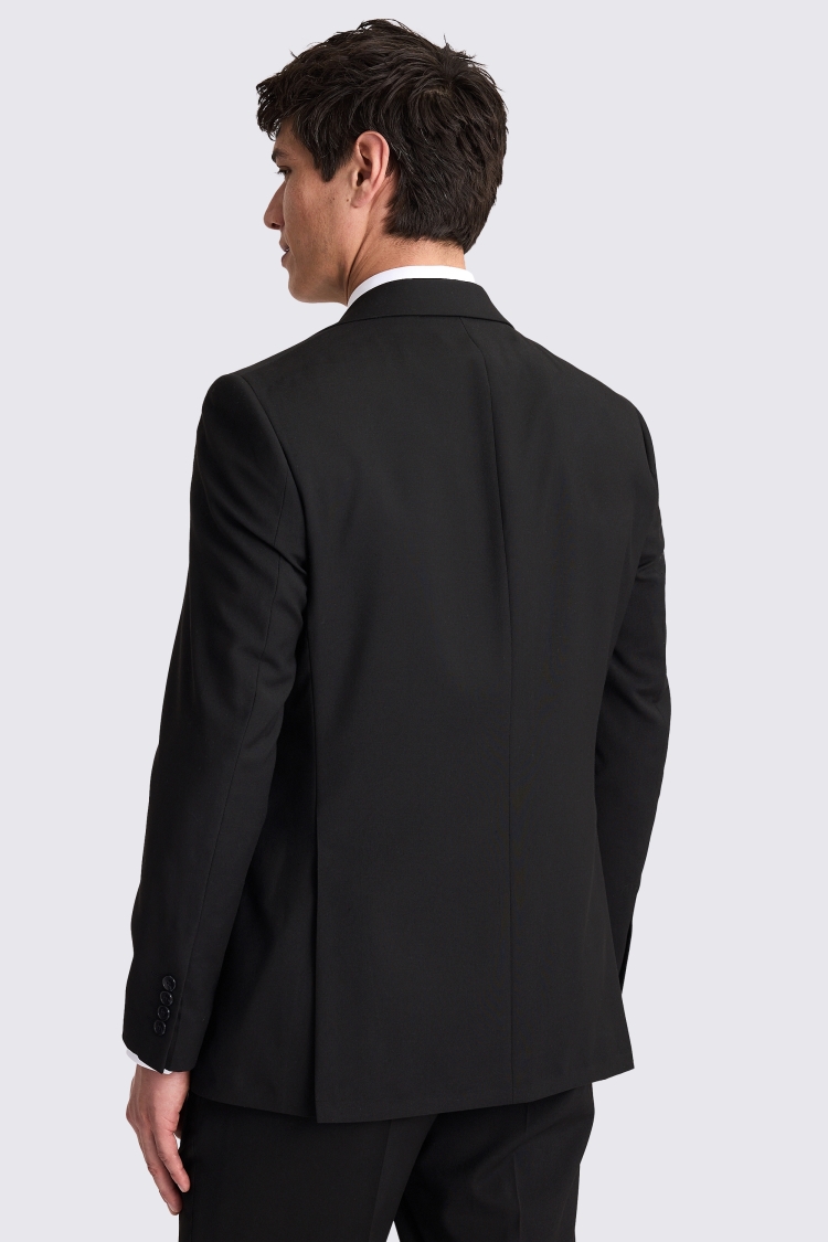 Regular Fit Black Notch Lapel Tuxedo