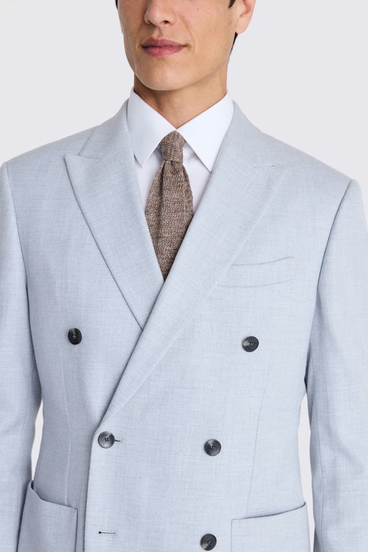 Custom Made  light grey flannel suit