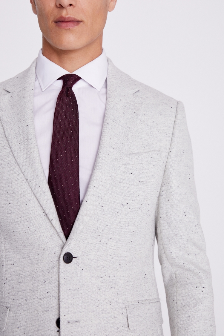 Slim Fit Grey Donegal Tweed Suit