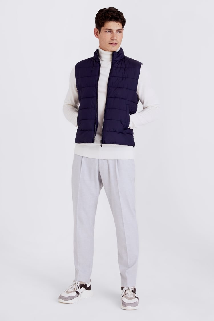 Navy Gilet 