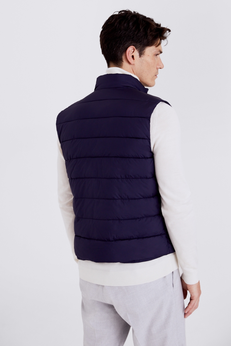 Navy Gilet 