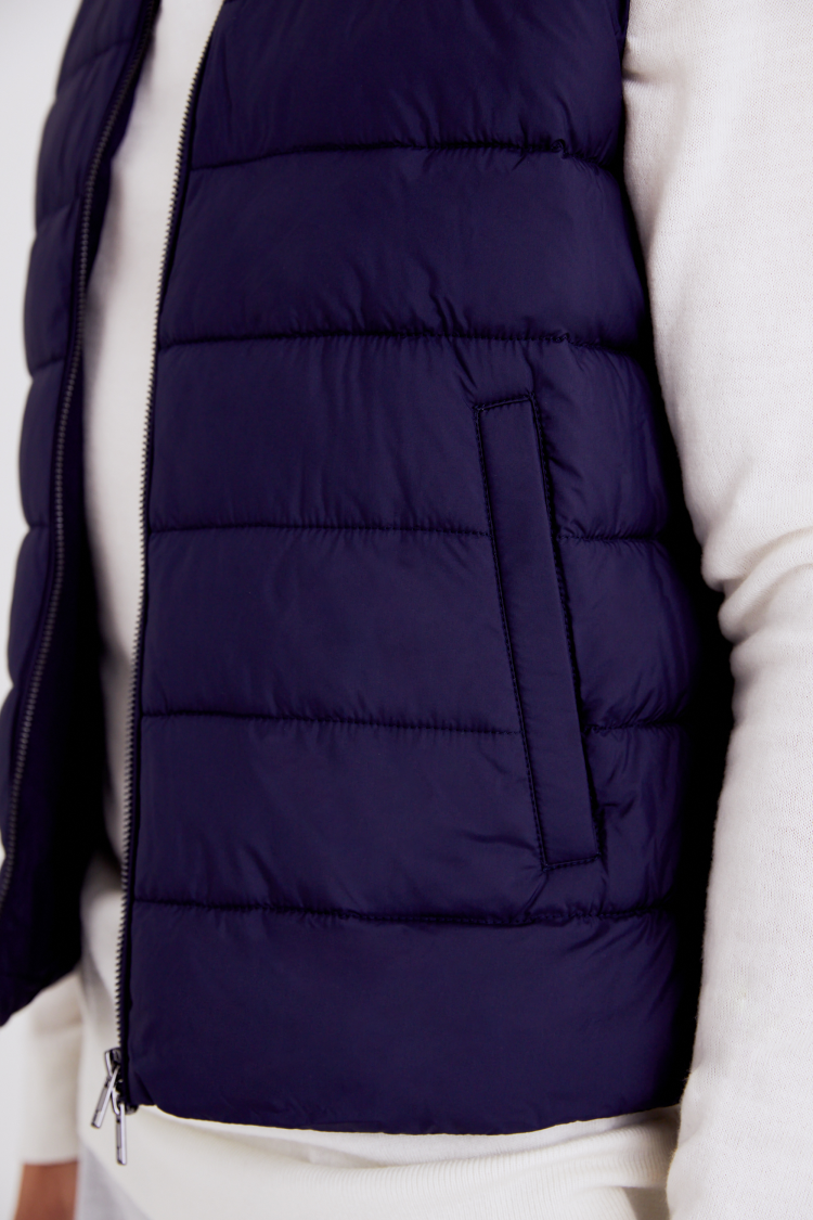 Navy Gilet 