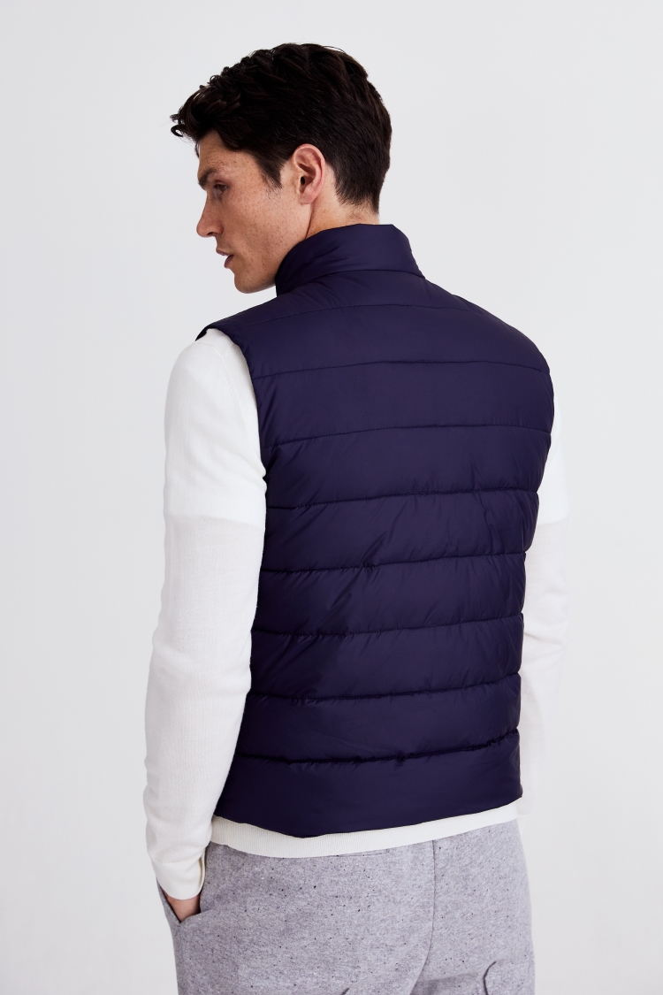 Navy Gilet 