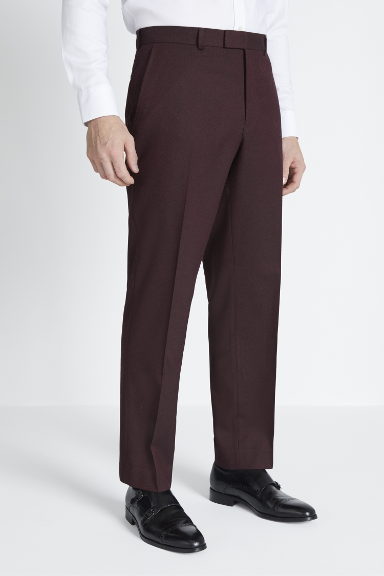 Tailored Fit Fig Flannel Pants