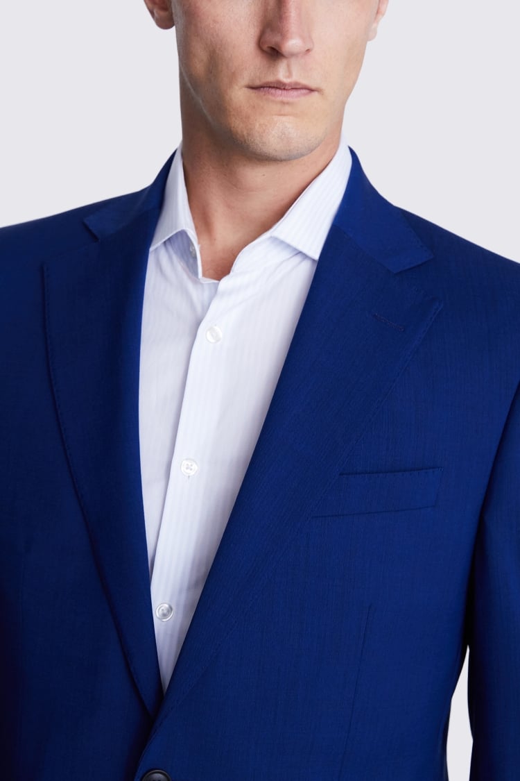 Tailored Fit Royal Blue Suit