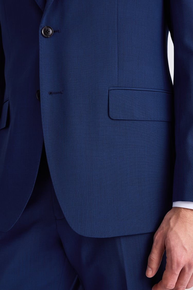 Tailored Fit Royal Blue Performance Suit