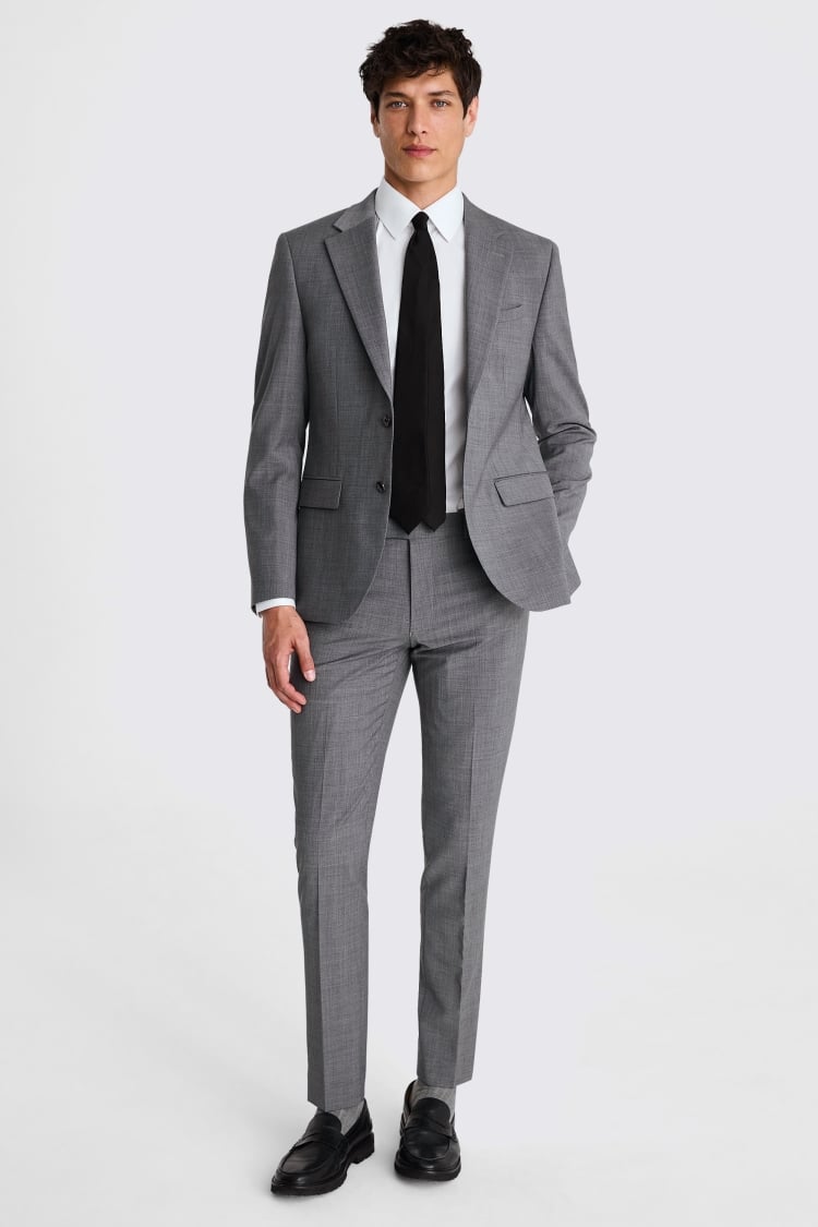 DKNY Slim Fit Grey Performance Suit