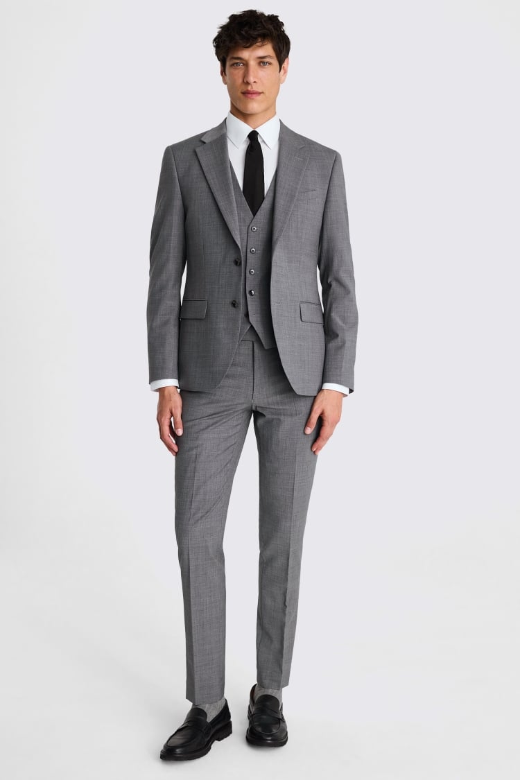 DKNY Slim Fit Grey Suit