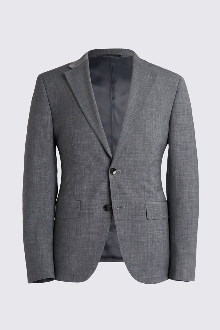 DKNY Slim Fit Grey Performance Suit