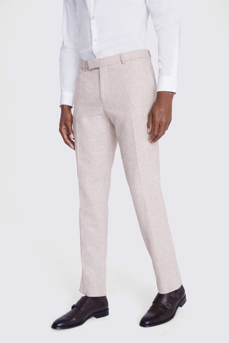 Men Slimfit Trousers #MST4Cream