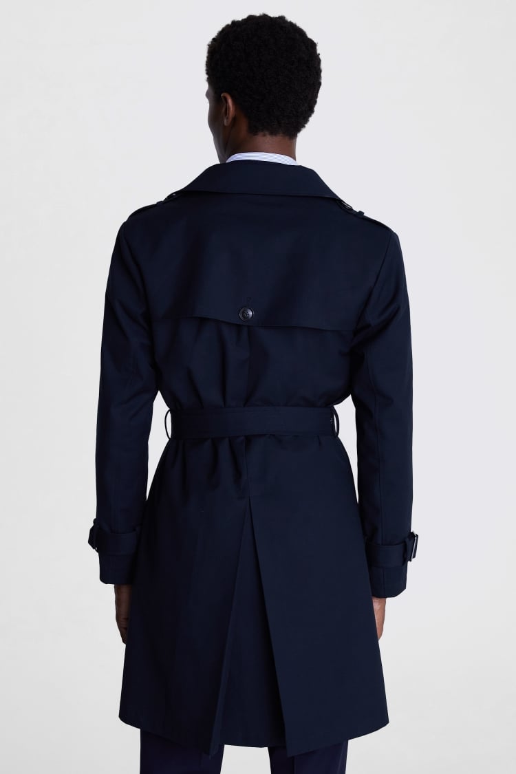 Navy Trench Coat