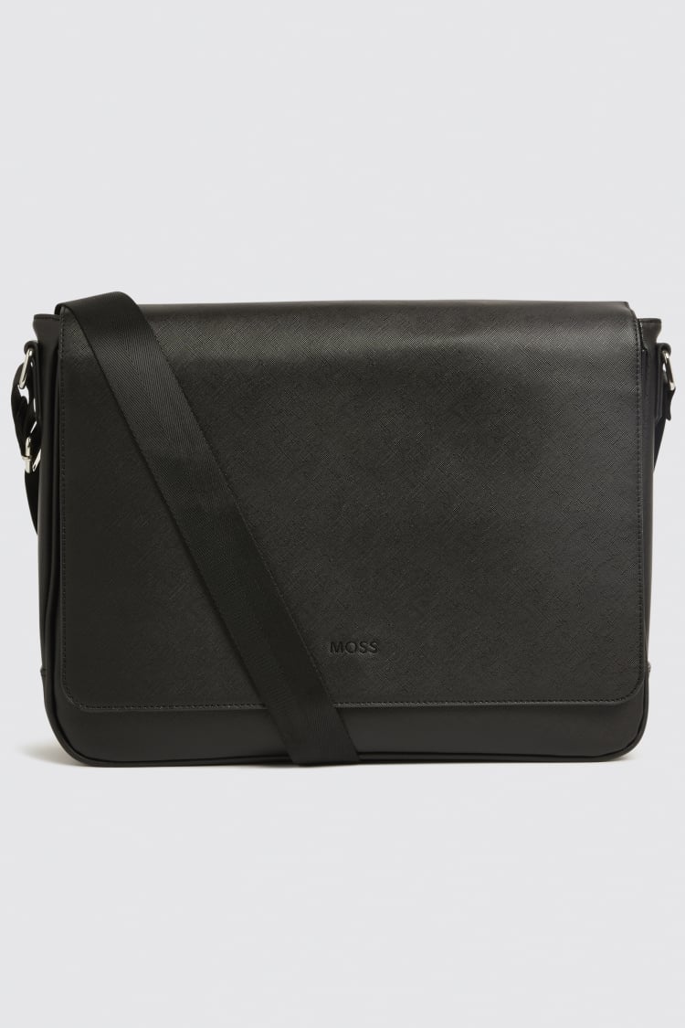 Moss Black Saffiano Dispatch Bag