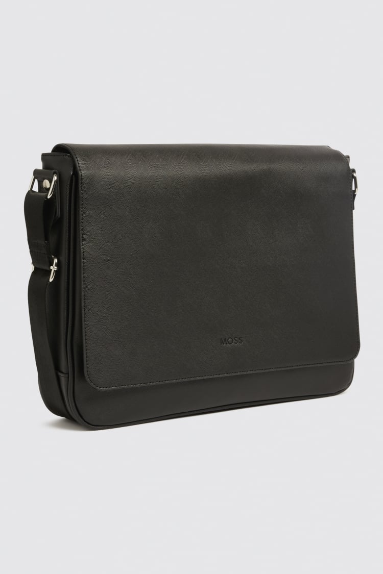 Moss Black Saffiano Dispatch Bag