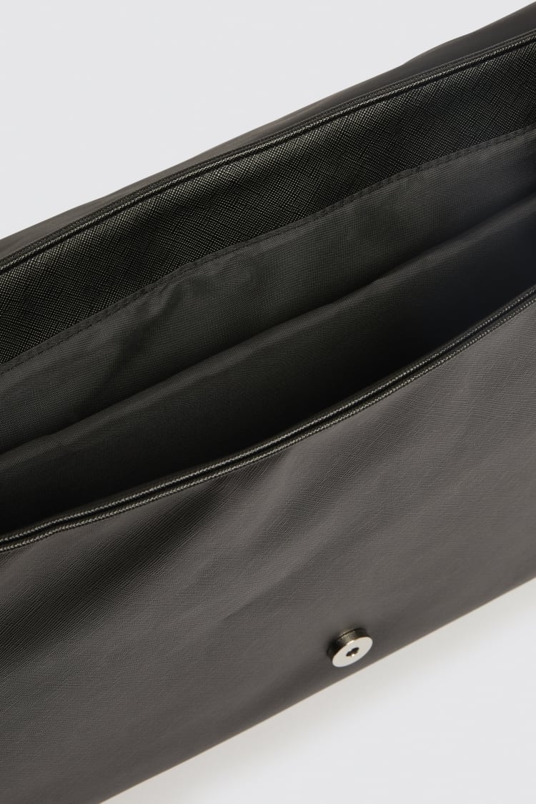 Moss Black Saffiano Dispatch Bag