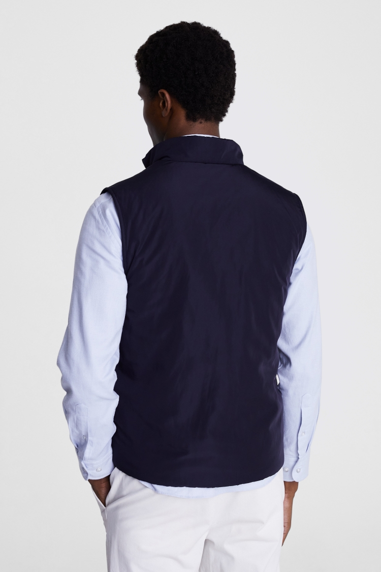 Navy Gilet | Buy Online at Moss