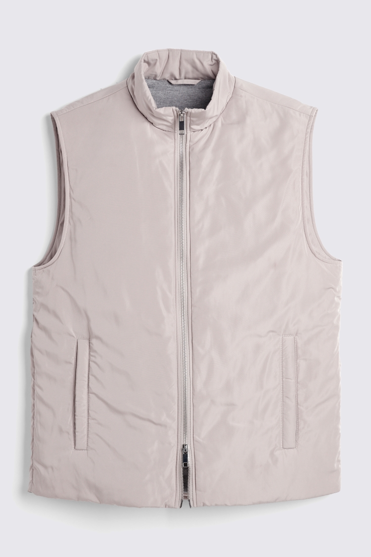 Taupe Gilet 