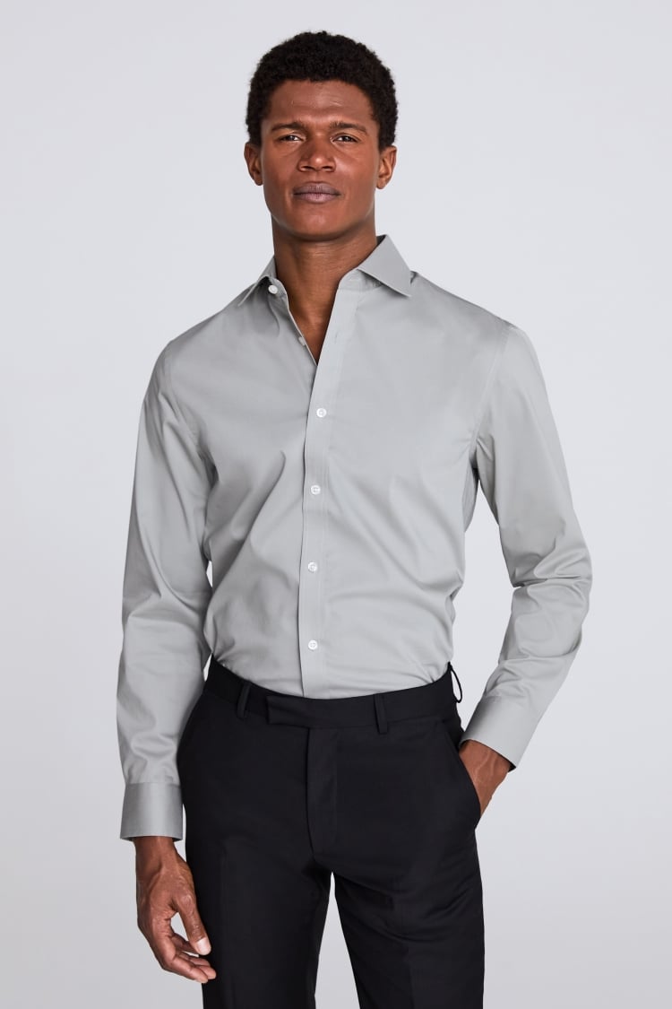 Tailored Fit Sage Stretch Shirt