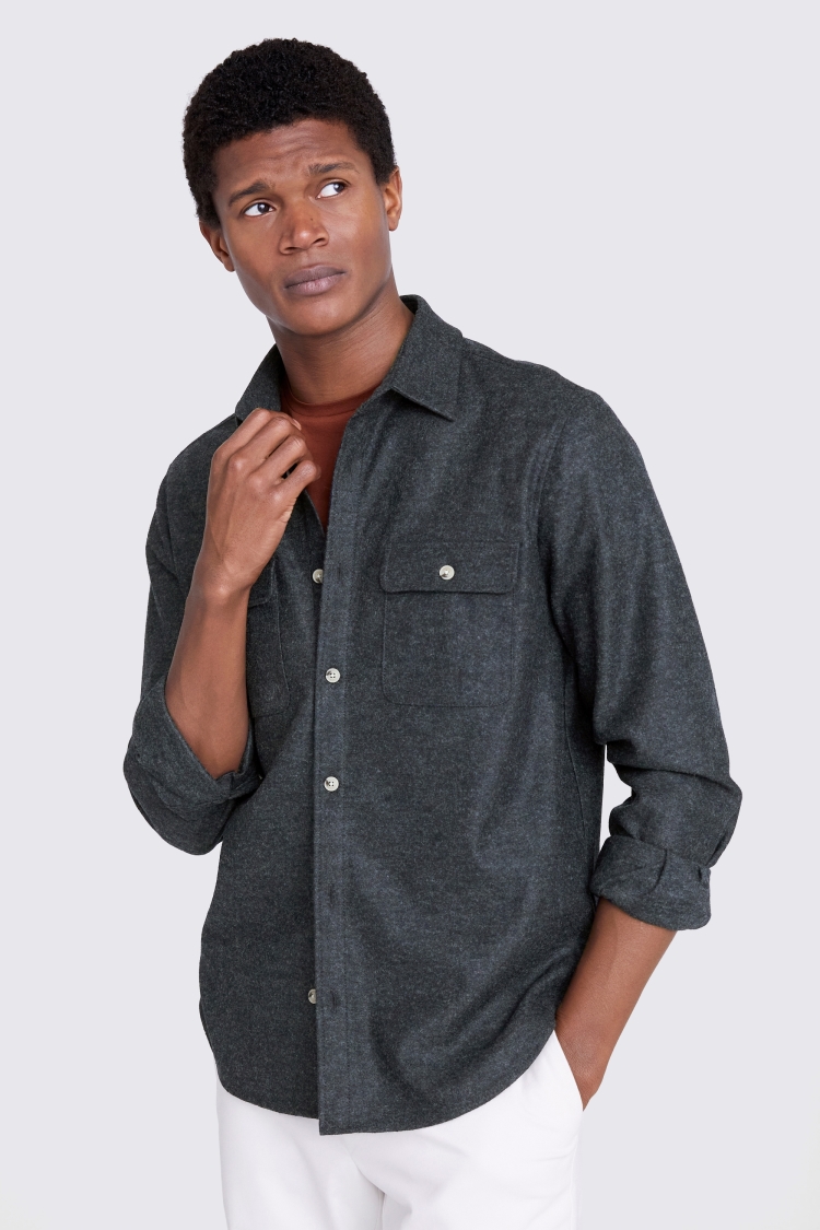 Charcoal Overshirt 